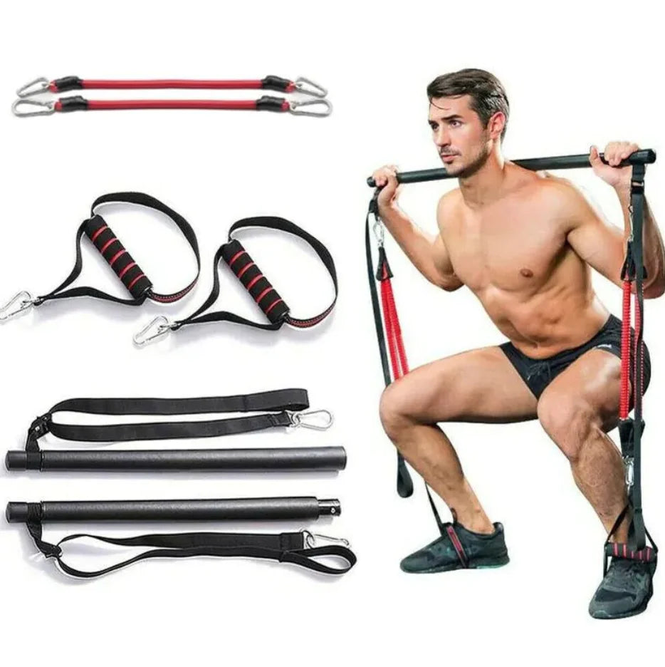 Pilates Bar Kit with Resistance Bands