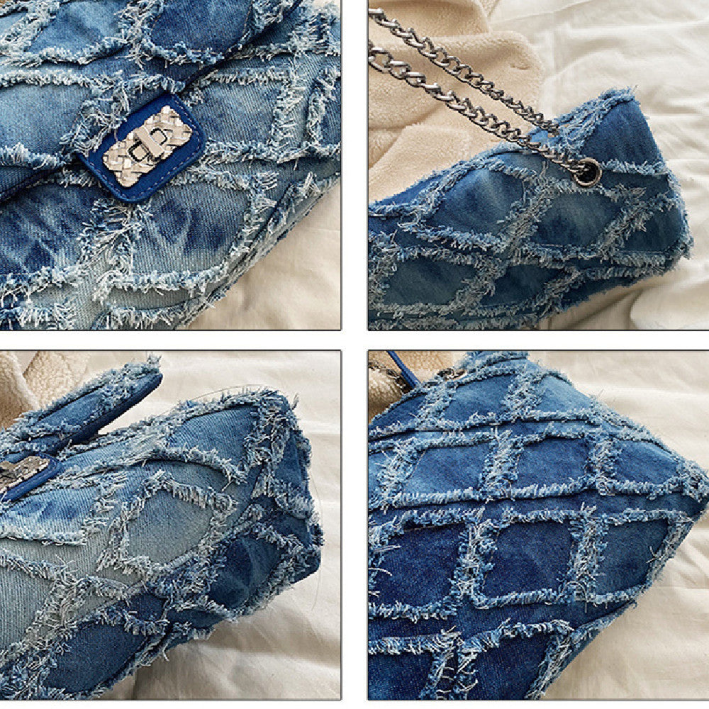 New Women's Denim Shoulder Bag